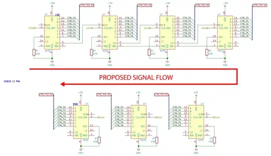 My schematic with proposed signal flow