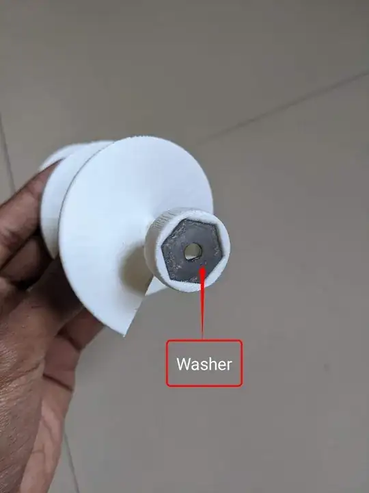 Auger - Motor-shaft side