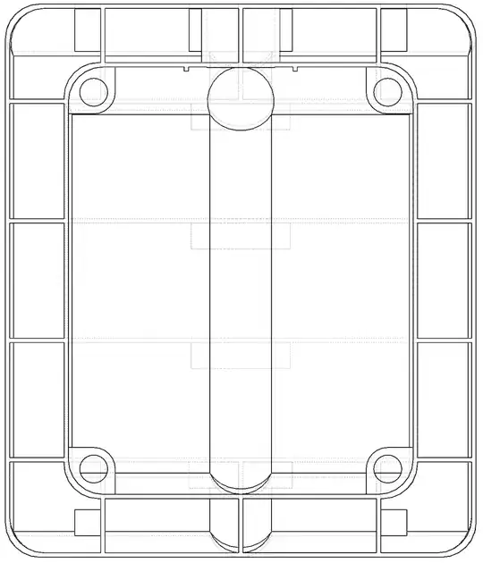 Cross-section of part
