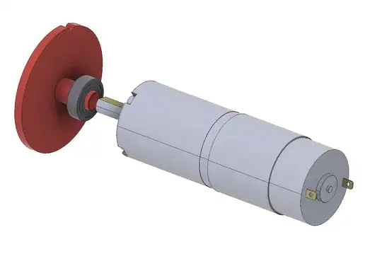 parts that i need to connect - not including anything to hold the red shaft or motor