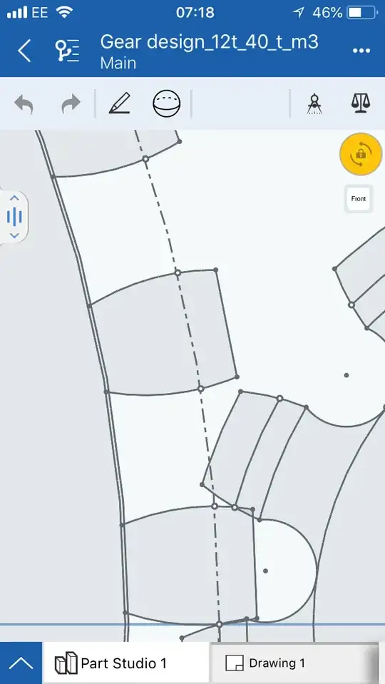 gear 1 and 2 close up meshing