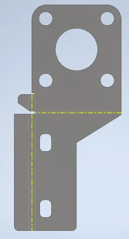 The flat pattern part