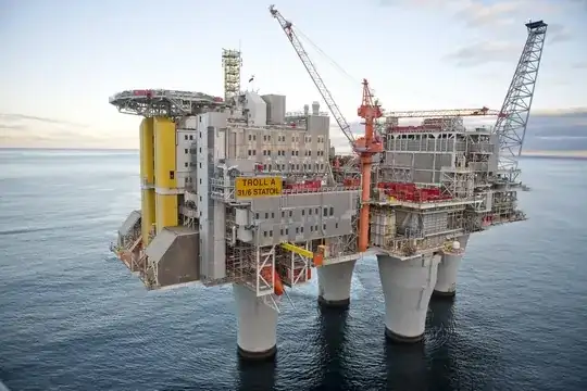 Troll A Platform Norway