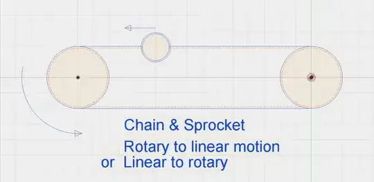Pulley and belt diagram