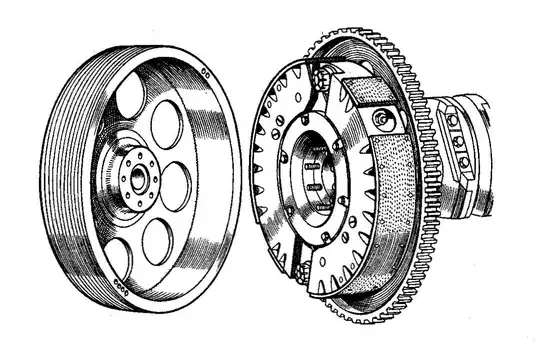 centrifugal clutch of the 30s