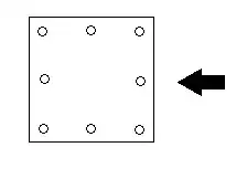 base plate with 8 holes