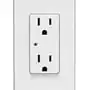 Type B grounded duplex outlet