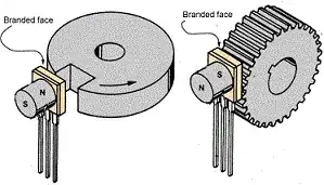 Hall Effect Sensor Gear Tooth