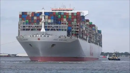 OOCL Hong Kong biggest ship in the world right now