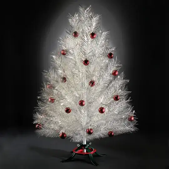 Classic metal xmas tree