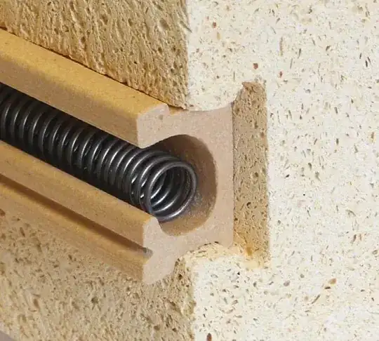 Fig. 1 (L.L. kiln element holders)