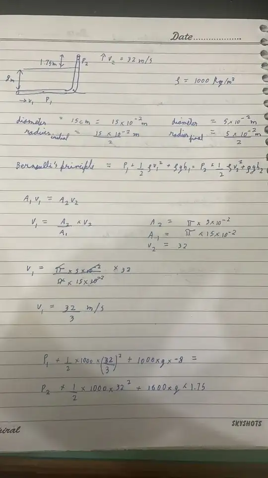 My attempt at solving the question