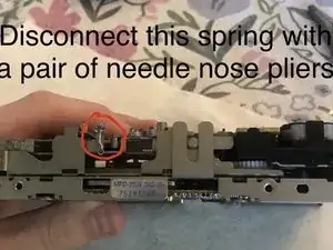 FDHD Floppy drive Disassembly