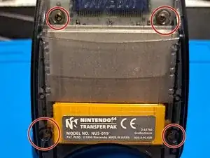 Nintendo 64 Transfer Pak Teardown
