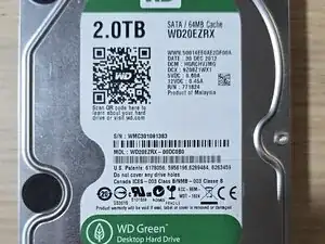 Disassembling WD20EZRX (Western Digital Green Desktop Hard Drive 2.0TB SATA) PCB
