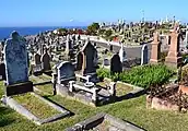 Waverley Cemetery in Sydney, Australia. See the Waverley Cemetery Waverley Cemetery on OSM.