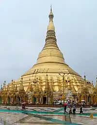 Shwedagon Pagoda in Yangon.