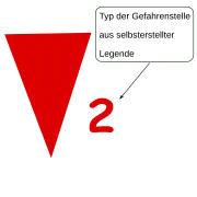 Achtung Gefahrenstelle