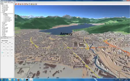 alps terrain OSM-3D.org