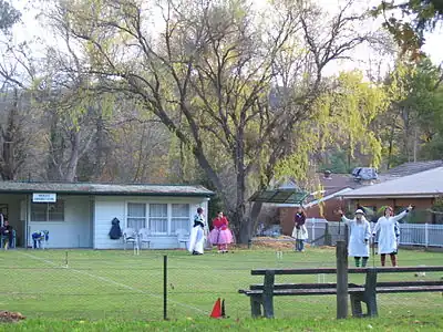 Croquet club at Bright, Victoria