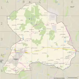 Plan du bourg de Chéméré