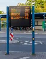 Example for departures_board:speech_output=yes