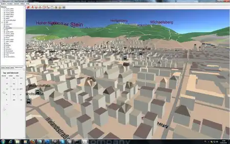alps terrain OSM-3D.org