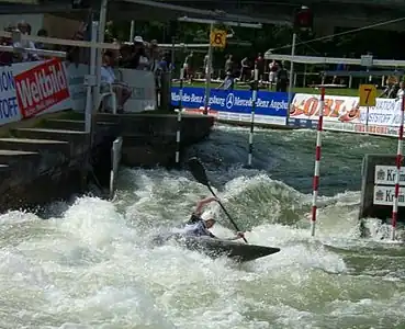 Slalom competition