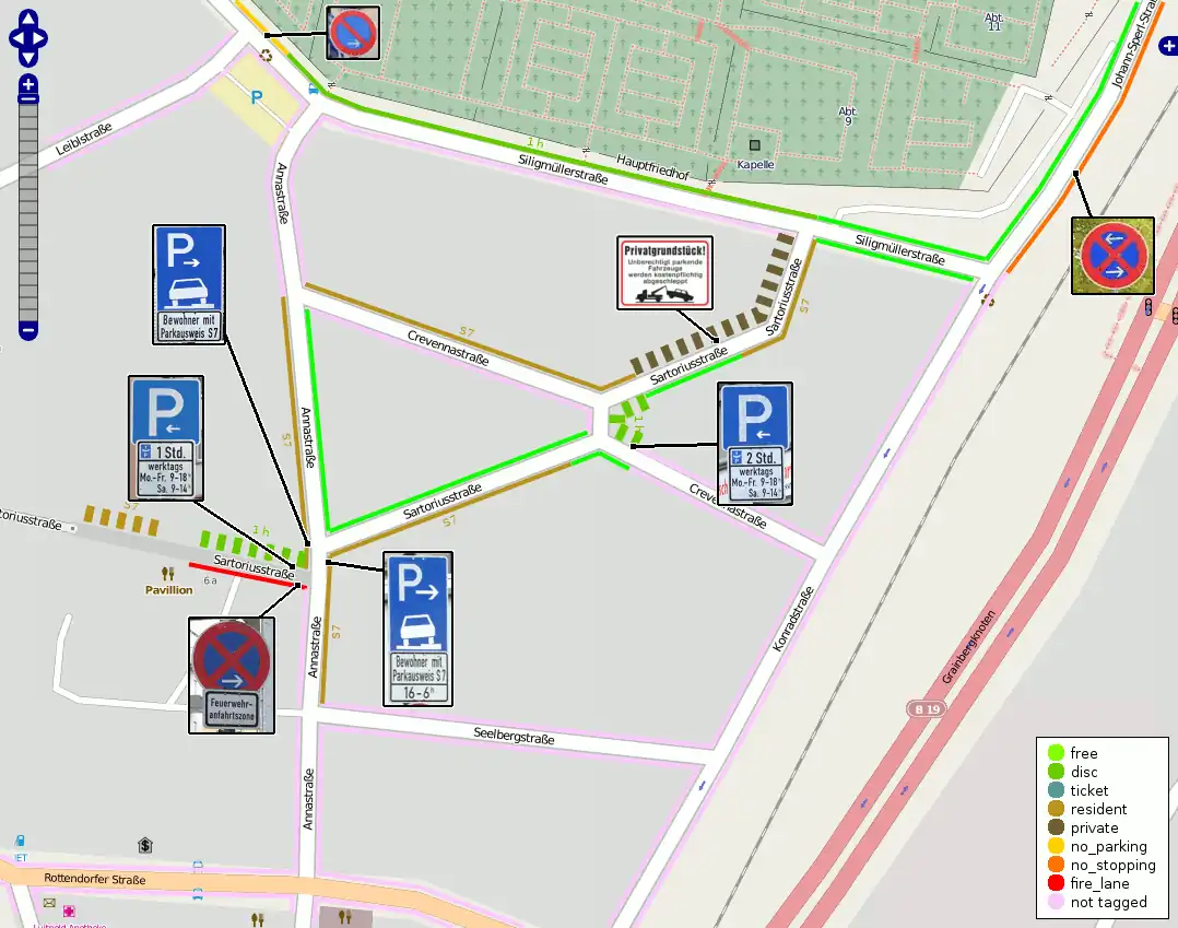 Rendered Parking Layer