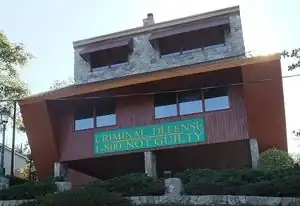 A criminal defense lawyers office