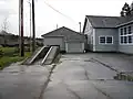 Ramp for vehicle repair, North Bend Ranger Station (now officially Snoqualmie Ranger Station), North Bend, Washington, USA