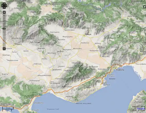 Roads + hillshade layer (zoom 10) ([1])