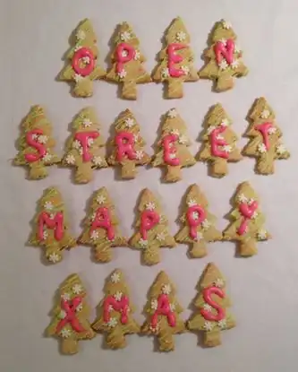 OpenStreetMappy Xmas Biscuits