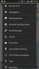 Auswahlmenü (OsmAnd 1.7)