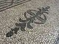 Artistic stone pavement style