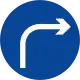 R2-5 (R) ALL TRAFFIC MUST TURN RIGHT