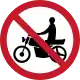 R3-5 NO ENTRY FOR MOTORCYCLES