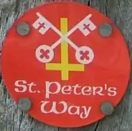 St Peter's Way trail-marker