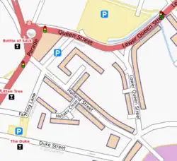 Sutton Coldfield renderizzato da osmarender ([2])