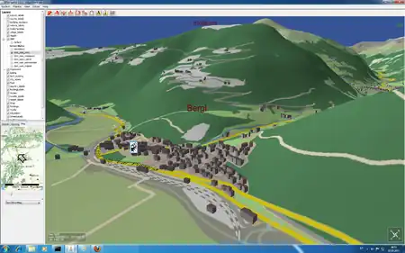 alps terrain OSM-3D.org