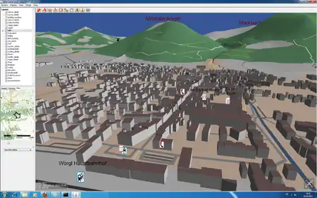 alps terrain OSM-3D.org