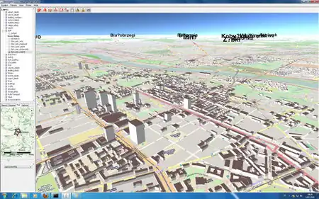 alps terrain OSM-3D.org