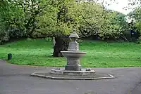 A small fountain