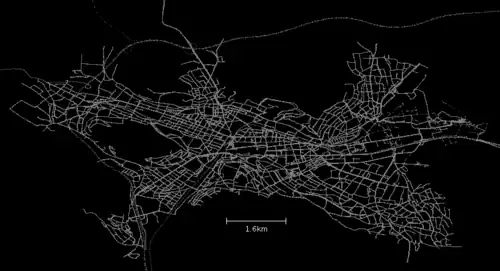 GPS-Tracks in Winterthur