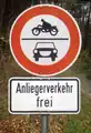 motor_vehicle=destination highway=*Beispiele traffic_sign=DE:260,1020-30