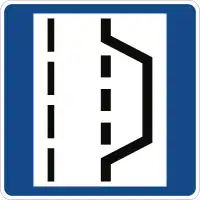 Segnale stradale tedesco 328