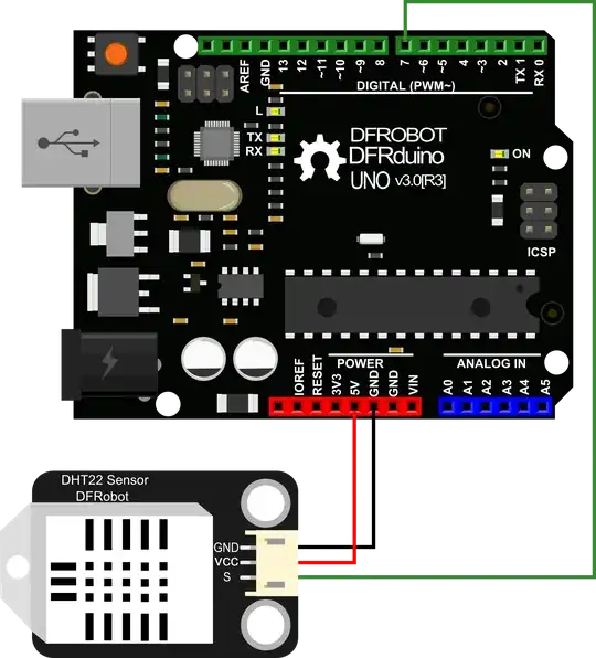 Example how to connect to DFRduino Example how to connect to DFRduino