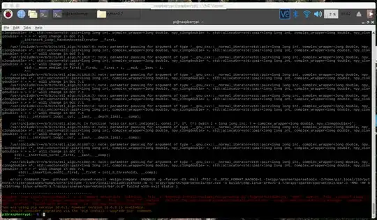 This is just the end of the terminal...