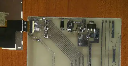 Y320 LCD PCB