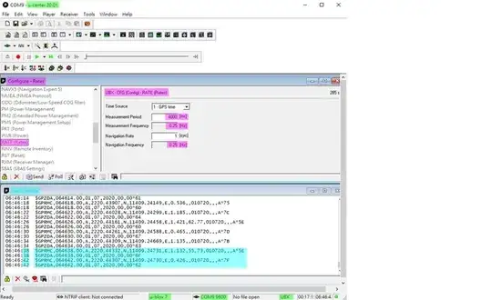 neo-7m change update rate test